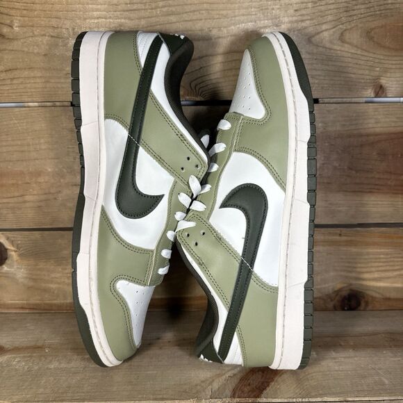 NEW Mens Size 13 Nike Dunk Low Retro Neutral Olive Cargo Khaki Shoes IH0244-276 main image 4